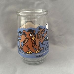 Welch’s Disney Lion King 2 Simba’s Pride Vintage Glass Cup